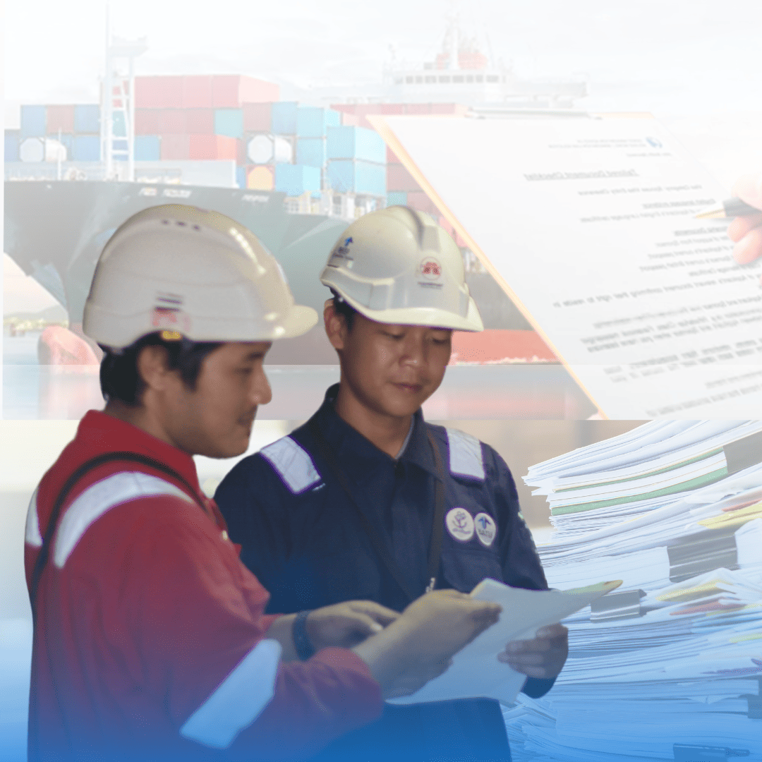 Mastering Document Arrangement in Ship Agency Image