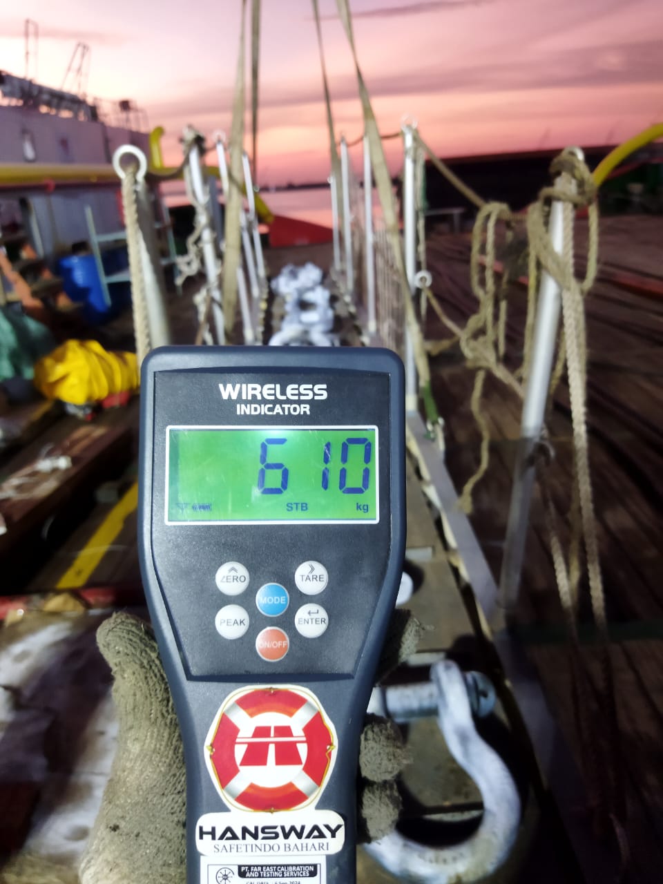 Load test gangway Photo