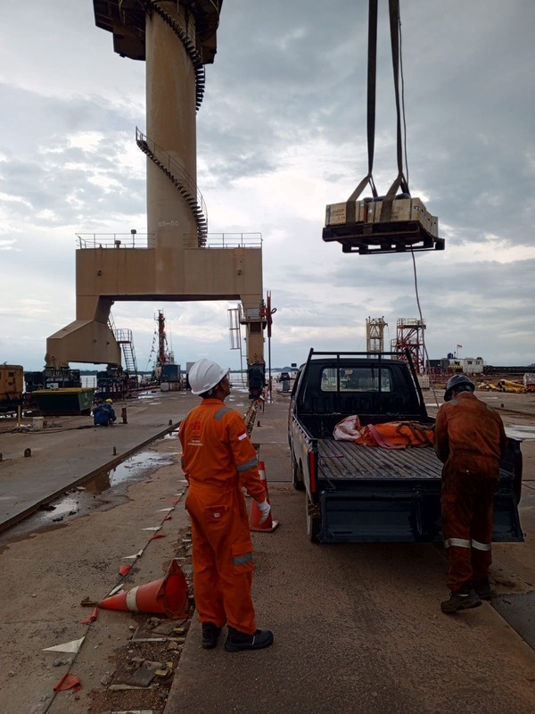 Marine Provision on AWB Falcon Photo